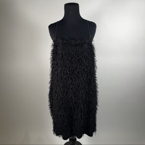 Black Fringe Dress